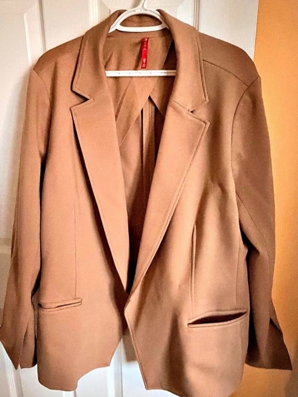 SPANX Ponte Oversized Blazer Women's Blazer in Brown Size 2X Like New